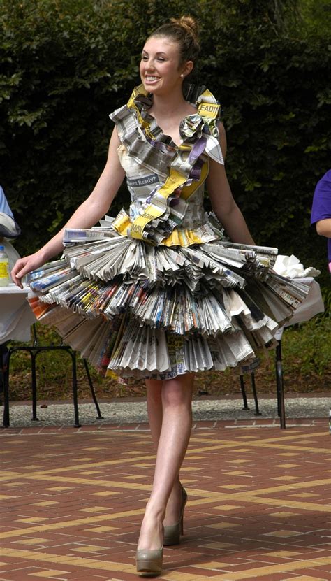 famous newspaper dress.